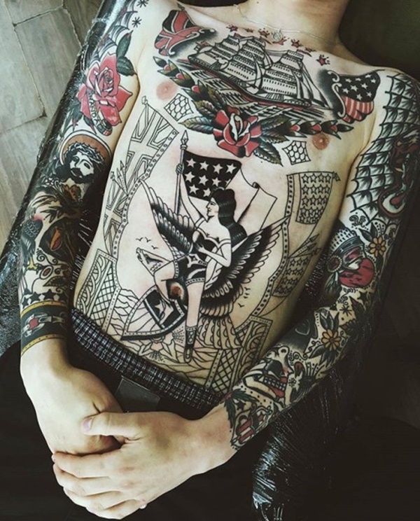 Estômago-tatuagens-idéias-75 