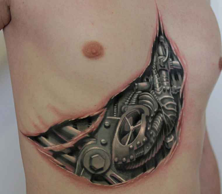 tatuagem biomecânica 