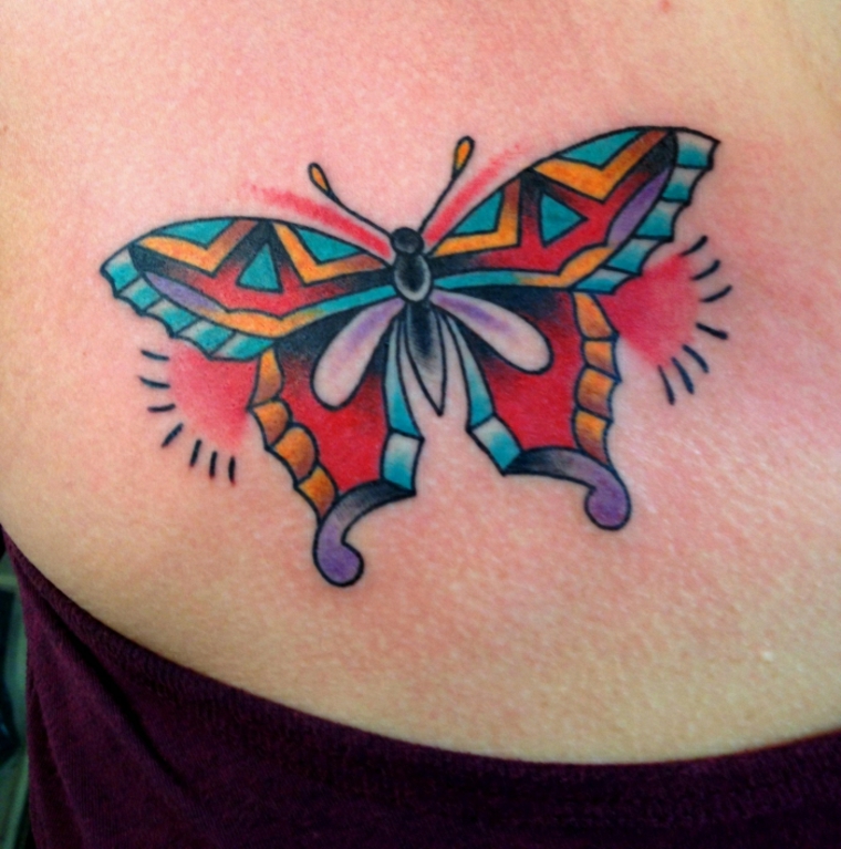 tatuagens de borboletas mulheres 