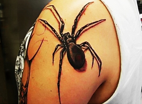Desenhos de tatuagem de aranha para homens e mulheres1 (11) 