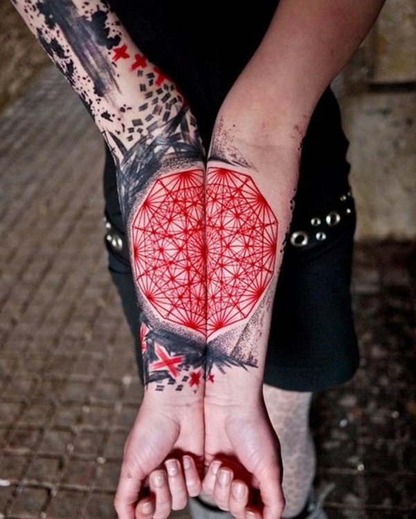 Desenhos geométricos de tatuagem e idéias55 
