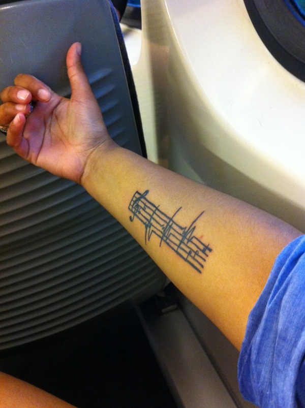 Desenhos de tatuagem de música 61 
