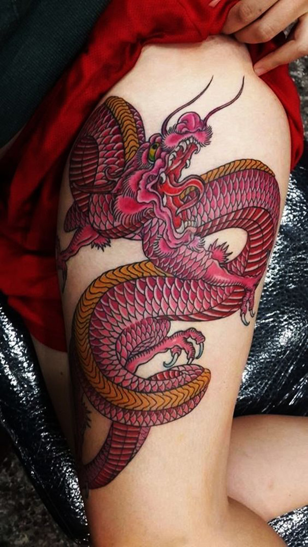 Tatuagem de dragão 2018 