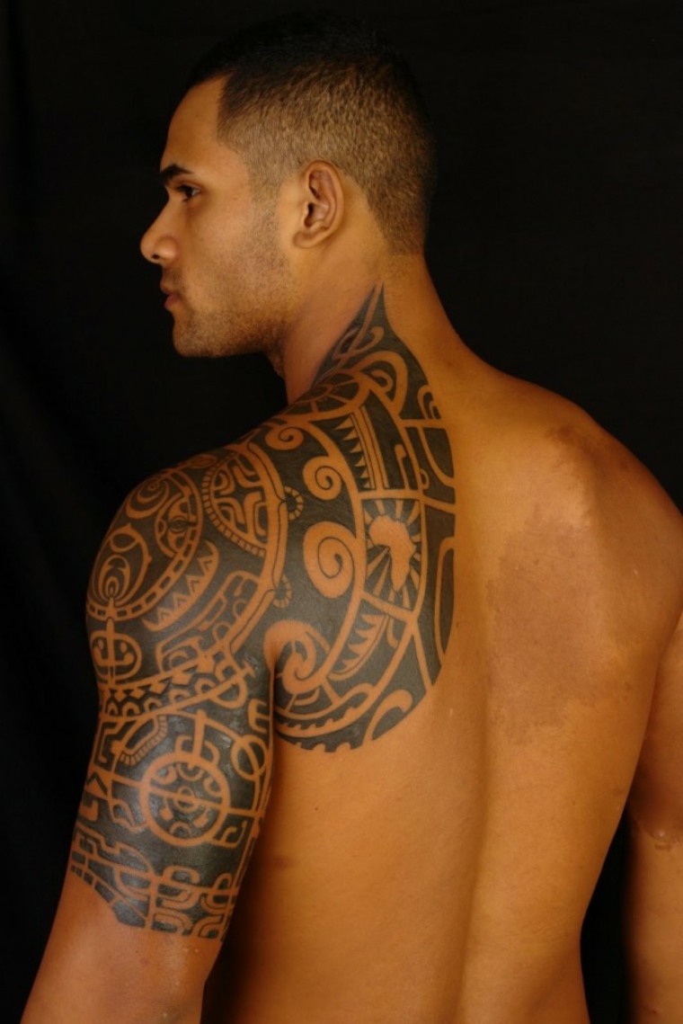 tatuagem de estilo tribal 