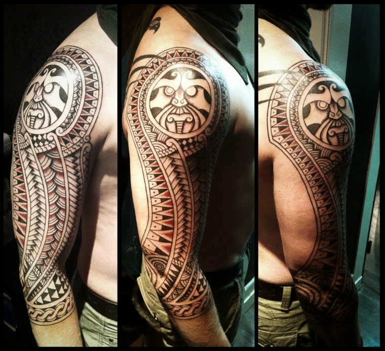 tatuagem-manga-maori 