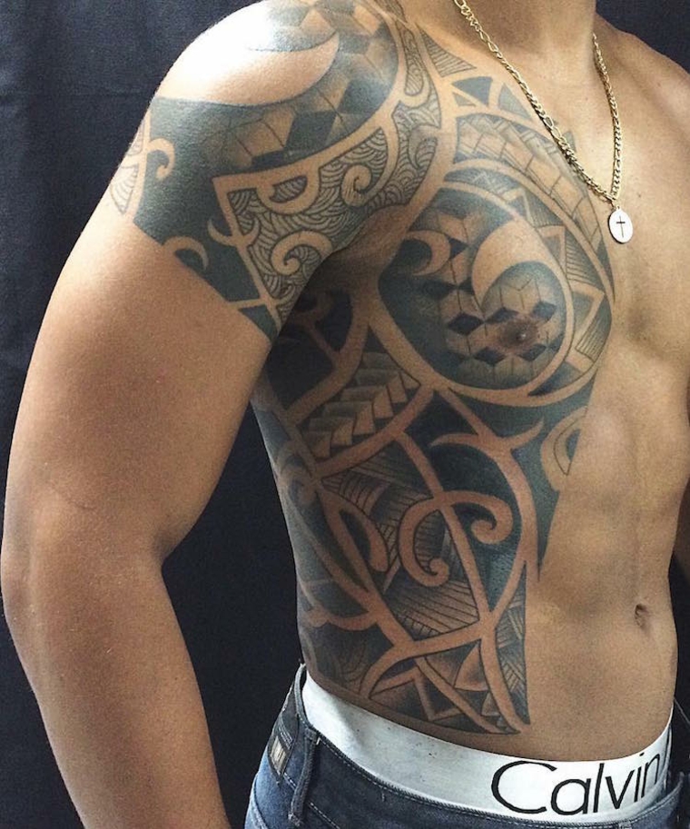Maori tatuagem desenho 