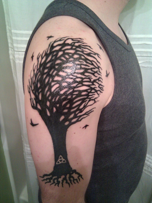 Desenhos de tatuagem de árvore8 