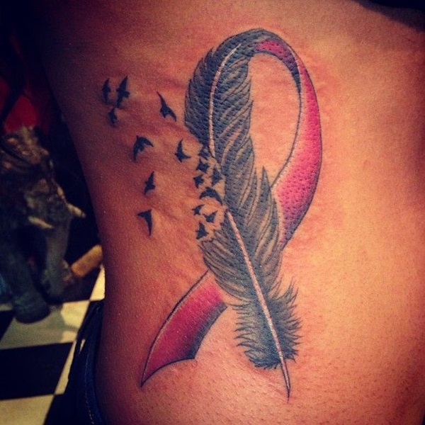 Desenhos de tatuagem de câncer de mama e significados 21 