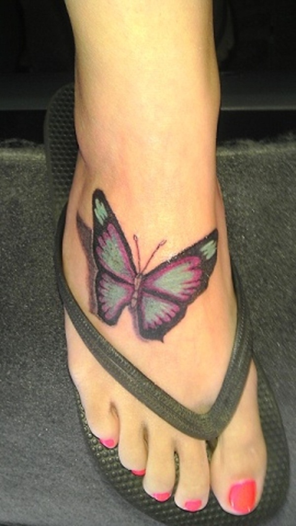 Tatuagem de borboleta bonito designs13 