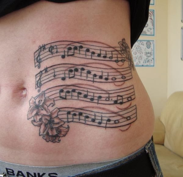 desenho de tatuagem de música (58) 