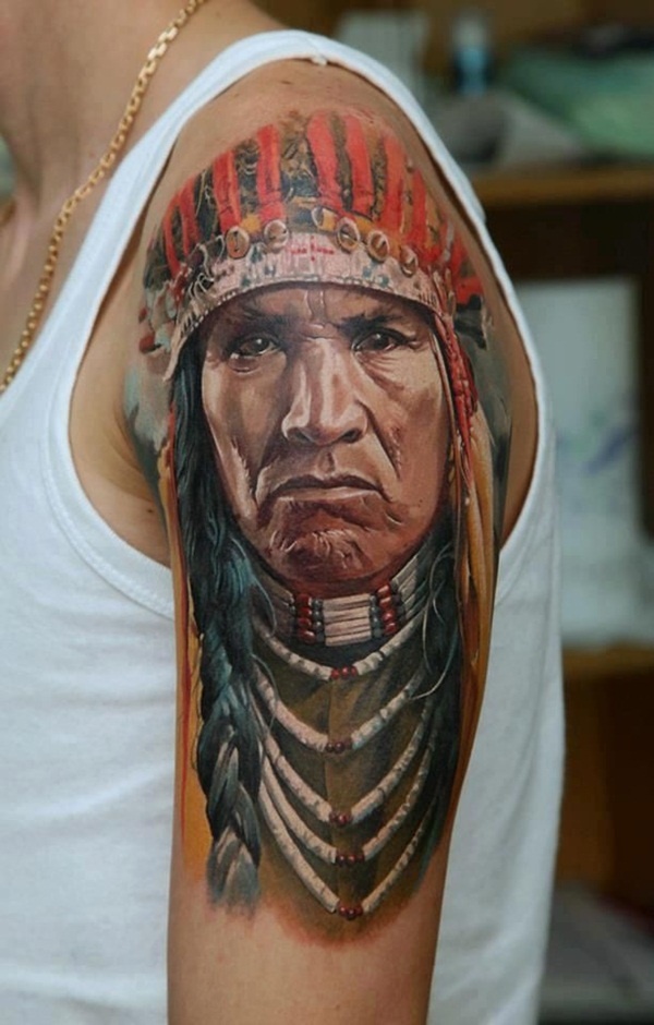 Desenhos de tatuagem nativo americano23 