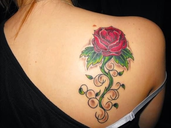 35 lindas tatuagens e desenhos de rosas 7 