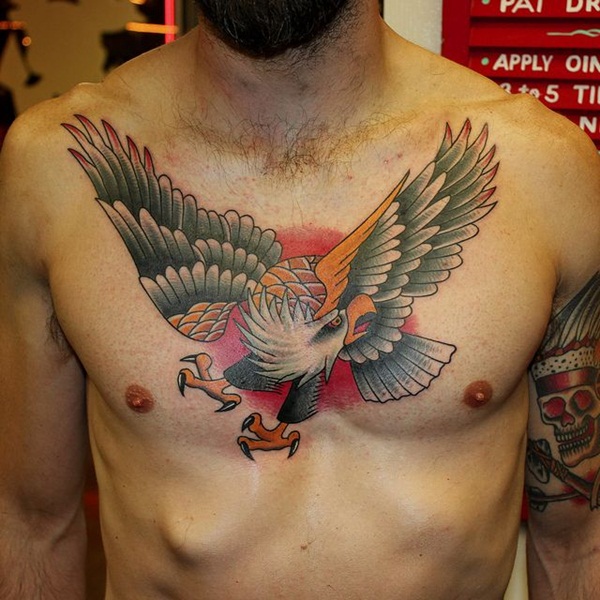 desenho de tatuagem de águia (5) 
