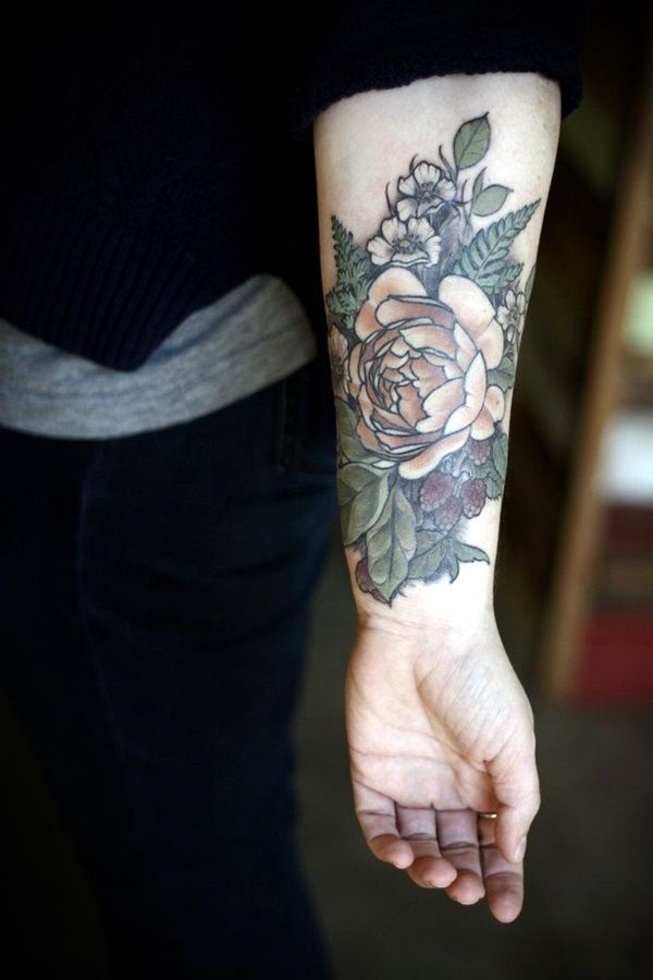 desenhos de tatuagem de flores (28) 