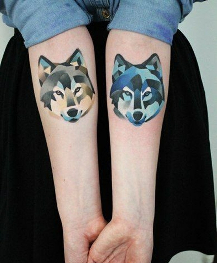 tatuagens-lobos-projetos modernos 