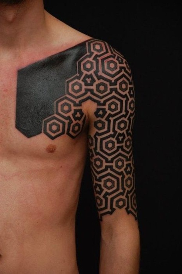 Desenhos de tatuagem geométrica e idéias68 
