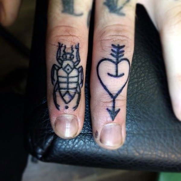 Projetos bonitos dos tatuagens do dedo (106) 