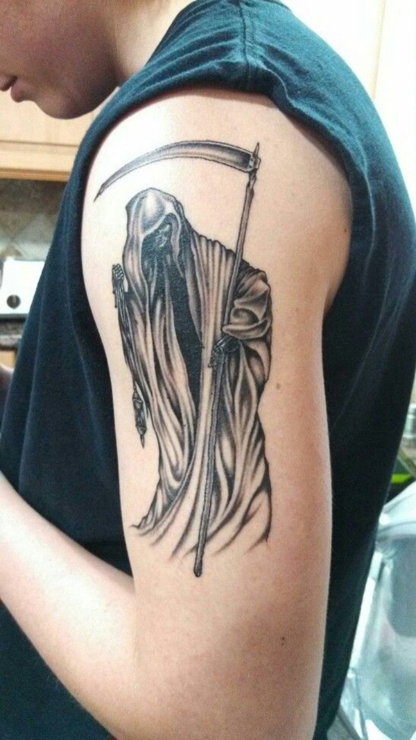 35 Daring Grim Reaper Tatuagem Ideias e Significados 5 