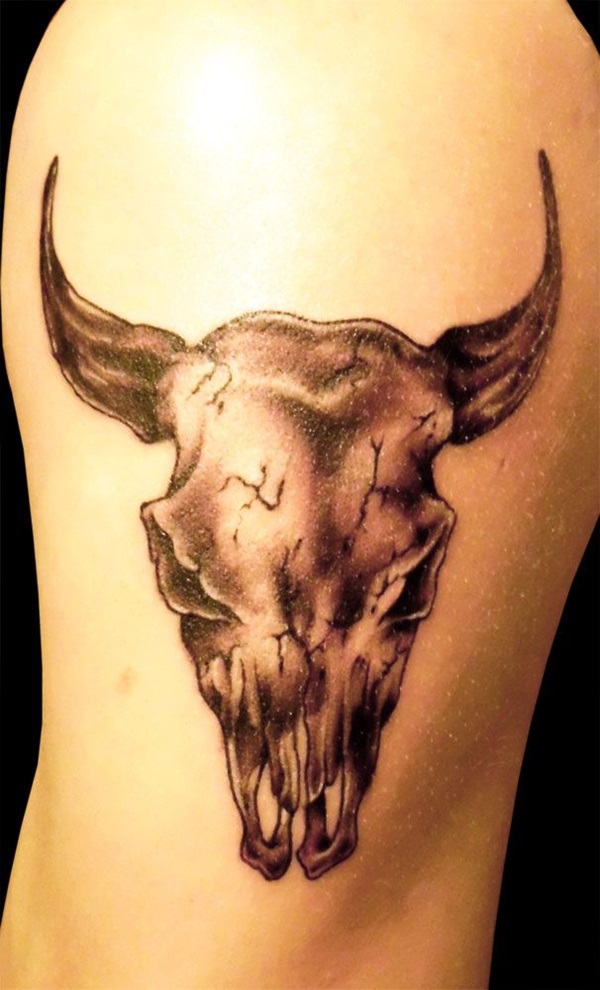 35 desenhos de tatuagem de touro e idéias 18 