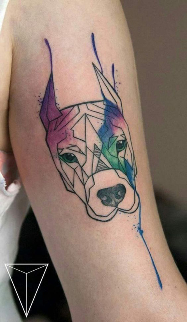 Projetos populares do Tattoo do cão 