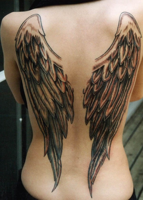 Desenhos de tatuagem de anjo e idéias20 