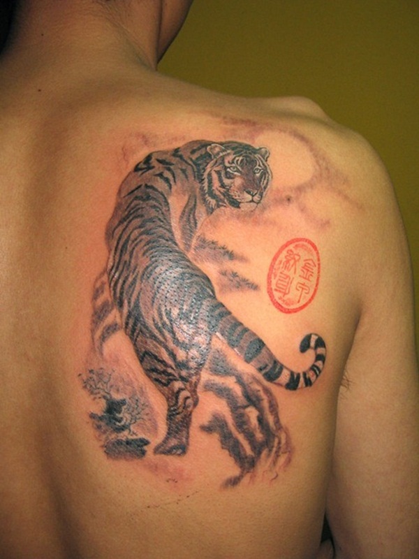 Desenhos de tatuagem de tigre para homens (36) 