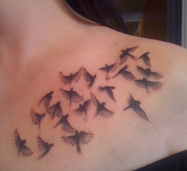 desenhos de tatuagem de aves (4) 