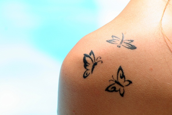 Tatuagem de borboleta bonito designs14 