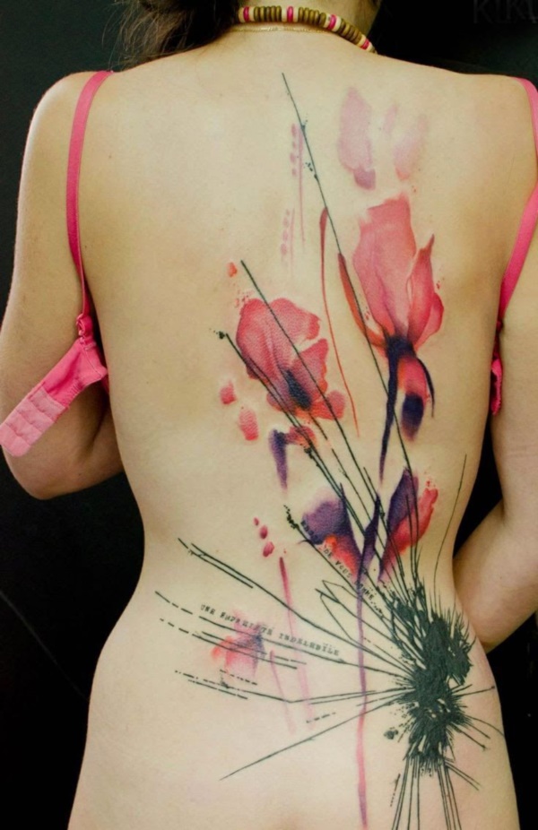 Belos desenhos de tatuagens florais que vão explodir sua mente0321 