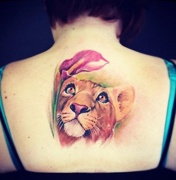 desenhos de tatuagem de leão para meninos e meninas56 