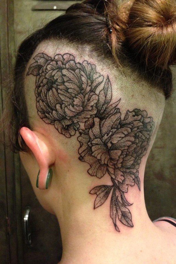 40 Bela Peônia Flor Tatuagem Significados e Idéias 37 