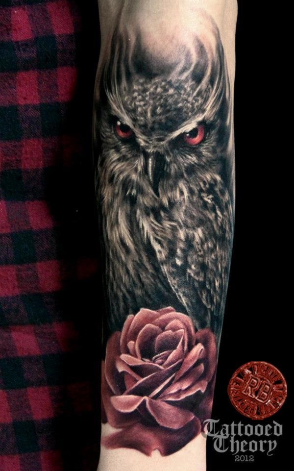 tatuagem de pássaro por bluehyper 