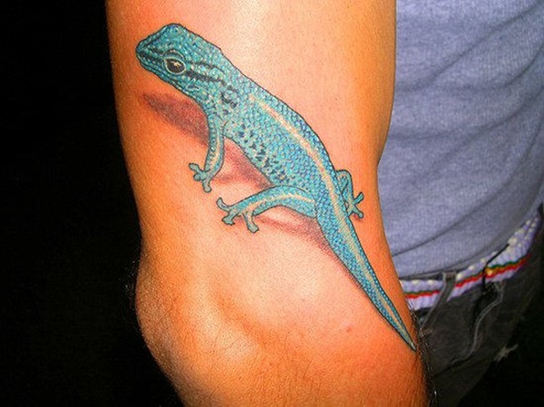 Desenhos e significados impressionantes do tatuagem do lagarto 11 