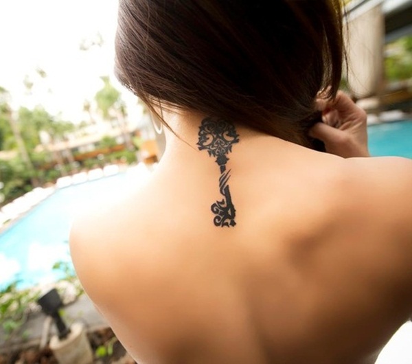 Desenhos de tatuagem de pescoço e idéias22 