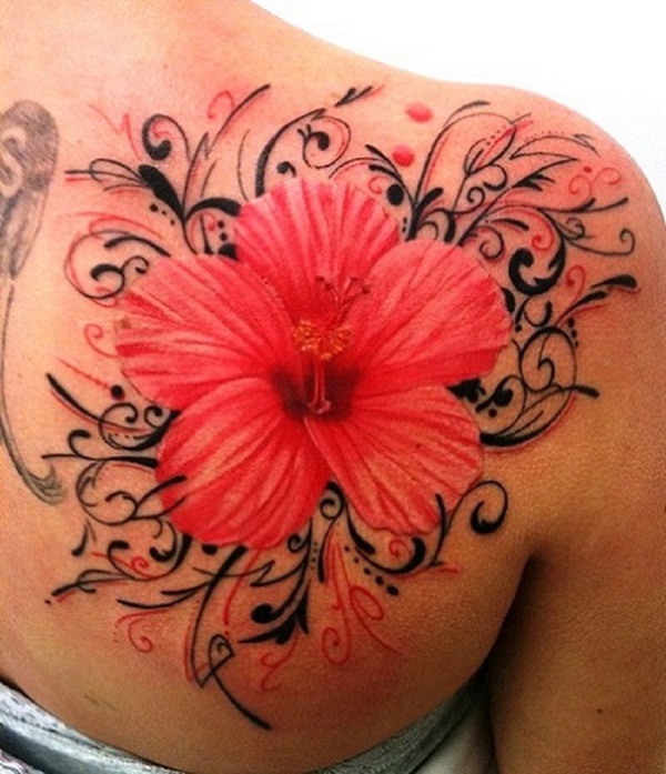 desenhos de tatuagem de flores (37) 