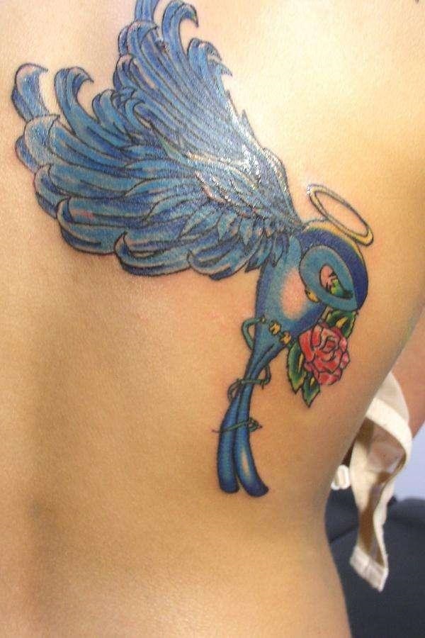 tatuagem de pássaro 12 