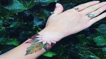A arte das tatuagens inspiradas na natureza