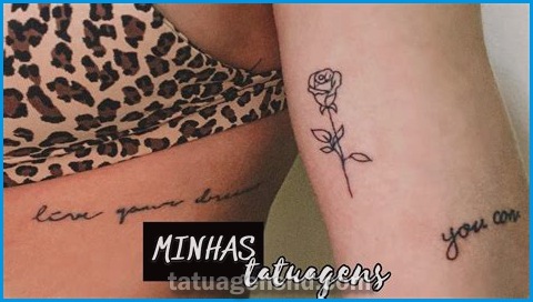 As 50 melhores ideias de tatuagens pequenas para mulheres