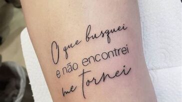 As melhores frases para tatuagens femininas