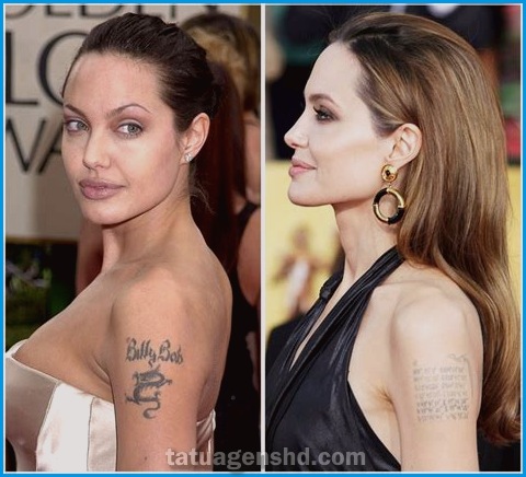 As tatuagens mais icônicas de celebridades
