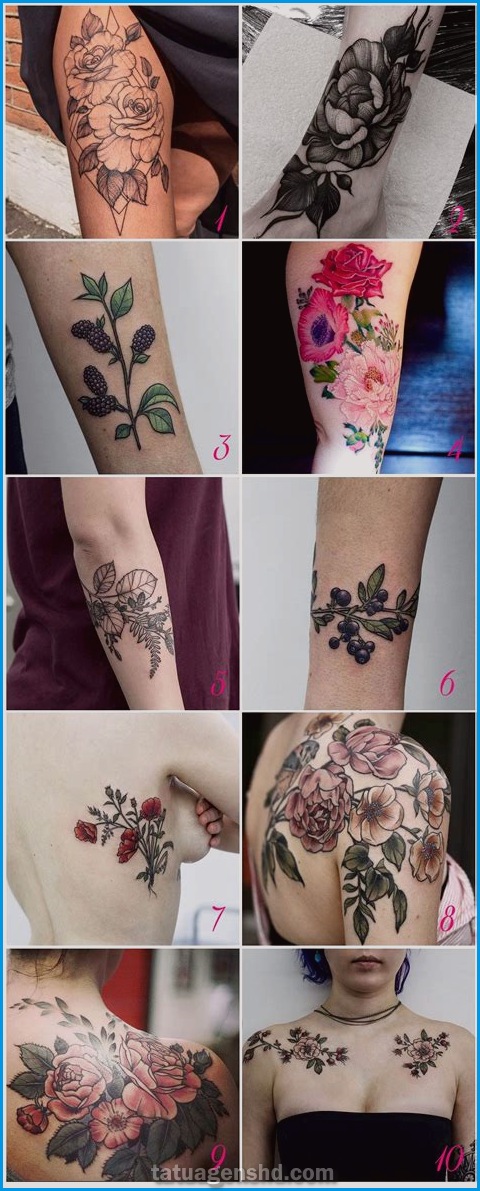 As tendências mais recentes em tatuagens femininas