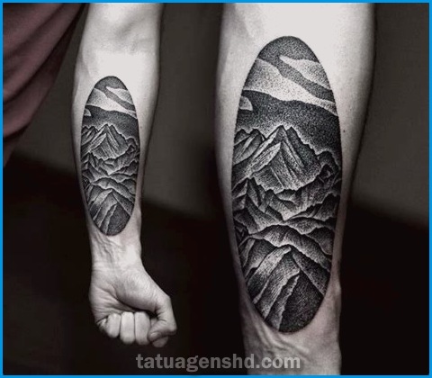 Cores para tatuagens de natureza: dicas e ideias