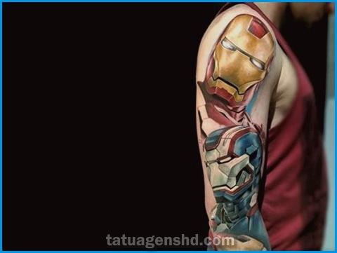 Cultura Pop na Tatuagem Masculina: Heróis e Vilões