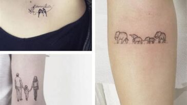 Desenhos minimalistas de tatuagens da natureza