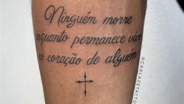 Tatuagens com frases: Inspiração para Homens
