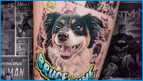 Tatuagens de animais da selva: força e mistério