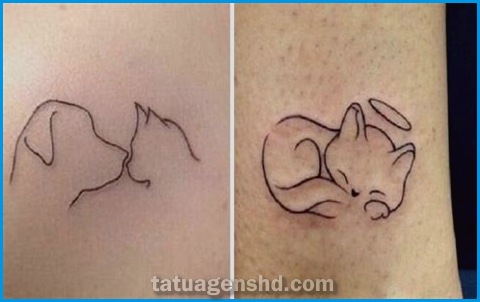 Tatuagens de animais em estilo realista: impressionantes obras de arte