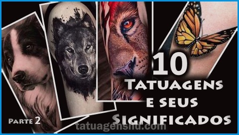 Tatuagens de animais selvagens: ideias incríveis