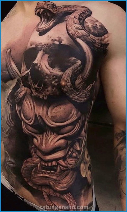 Tatuagens de manga para Homens: Inspiração e Sugestões