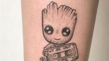Tatuagens de personagens de desenhos animados: desafios e recompensas